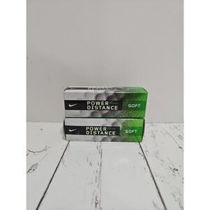 NEW in Box NIKE Precision Power Distance PD Soft Golf Balls 2 Sleeves, 6 Balls